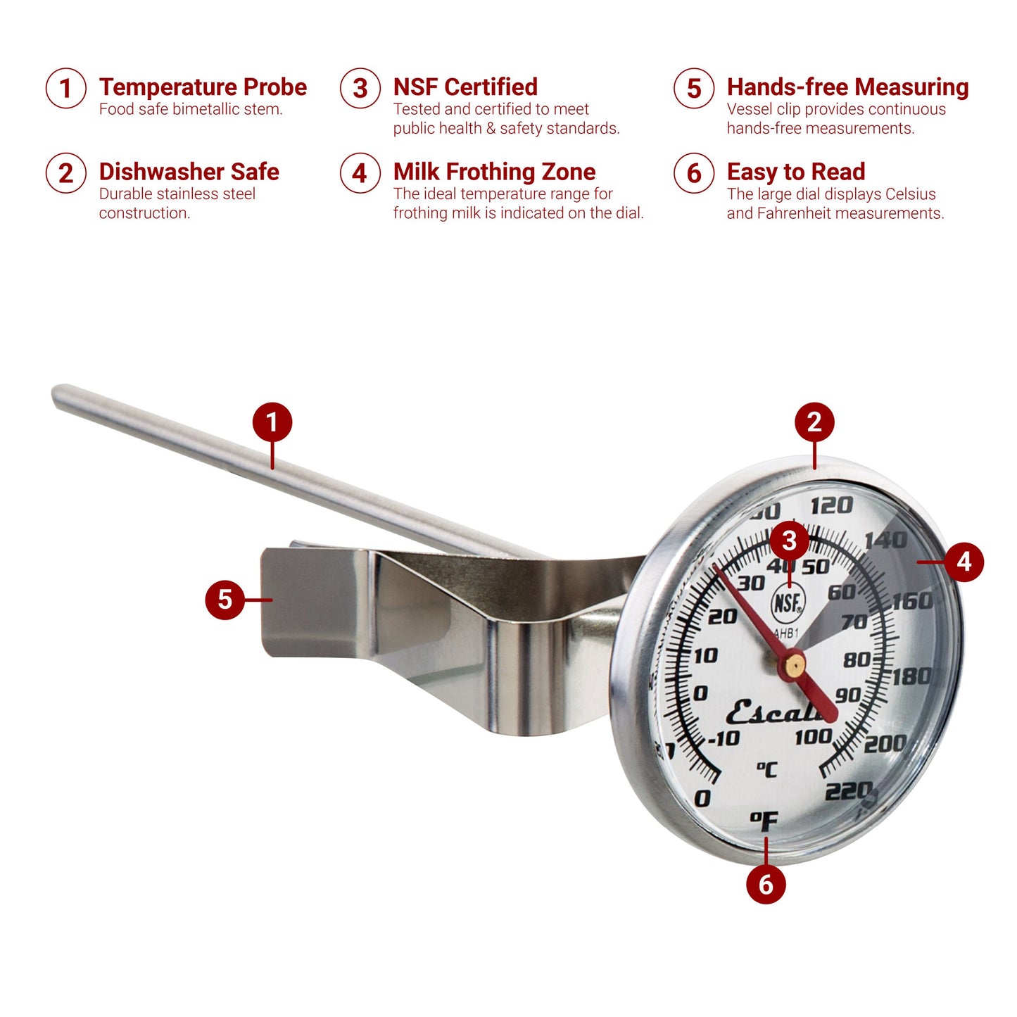 Instant Read Beverage Thermometer