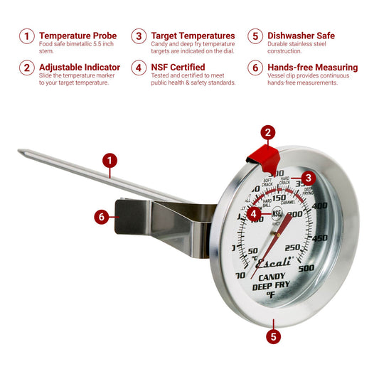 Candy / Deep Fry Dial Thermometer