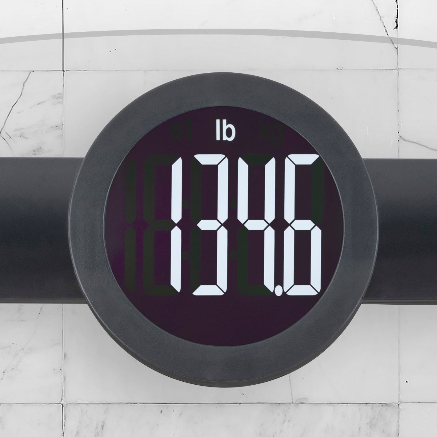 Detecto Glass LCD Digital Scale