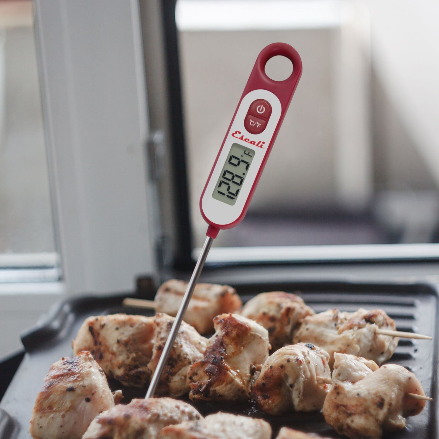 Digital Long Stem Thermometer, CDU 18 Pack
