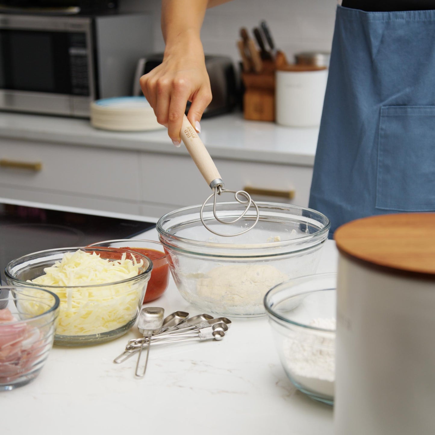 Dough Whisk, 11.5-Inch