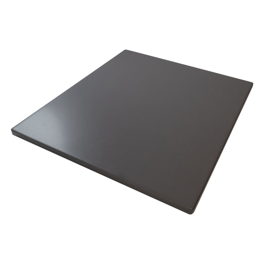 Glazed Rectangular Pizza Stone, 14x16-Inch, Grey