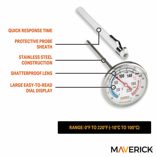 Large Dial Instant Read Thermometer