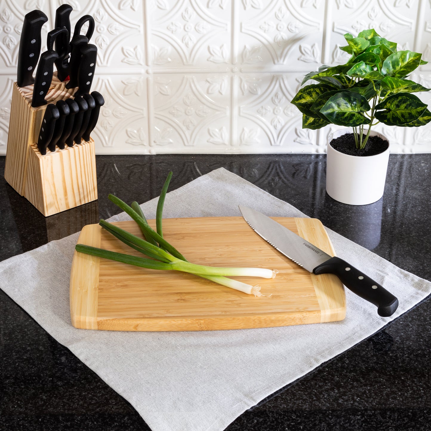 Burnished Bamboo Cutting Board Bundle, 5 pack