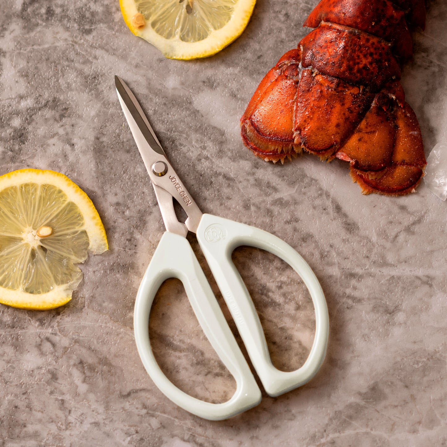 2 Pack - Original Unlimited Kitchen Scissors with White Handles