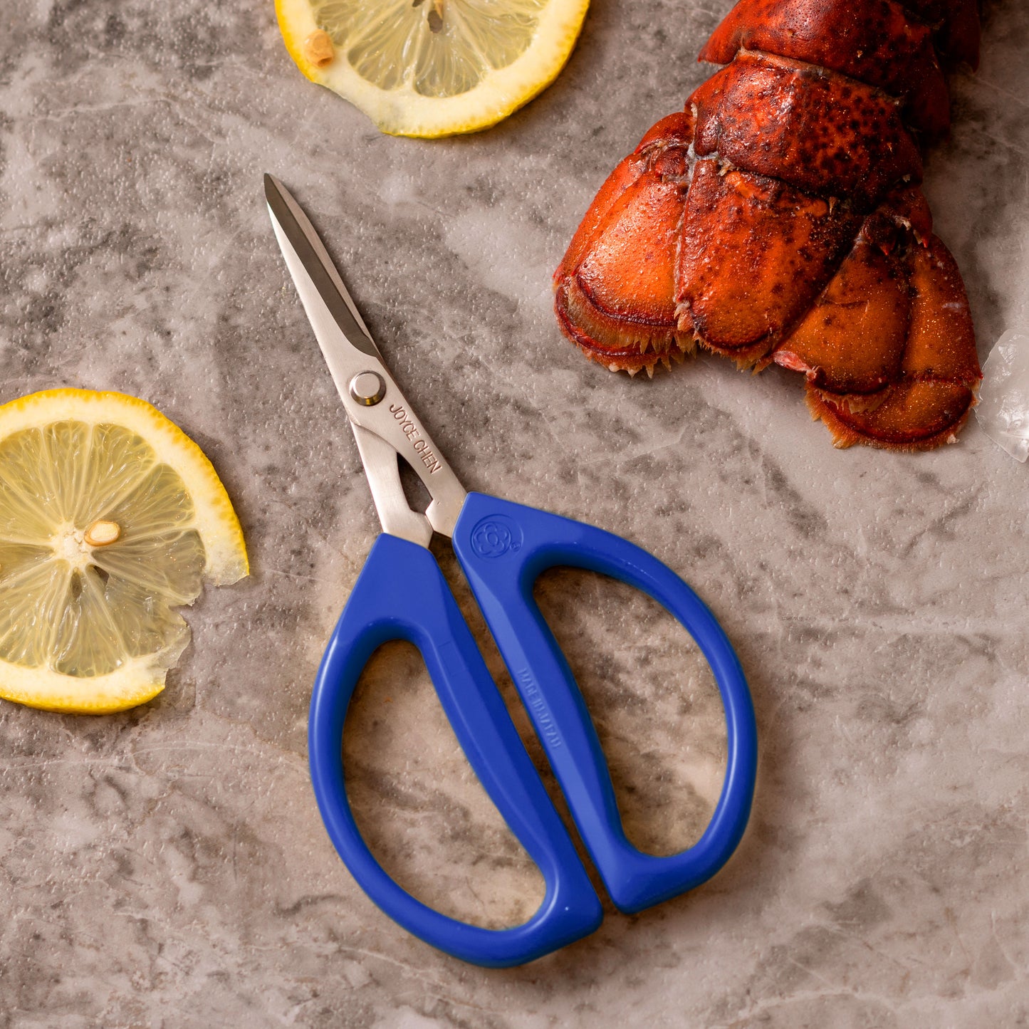2 Pack - Original Unlimited Kitchen Scissors with Blue Handles