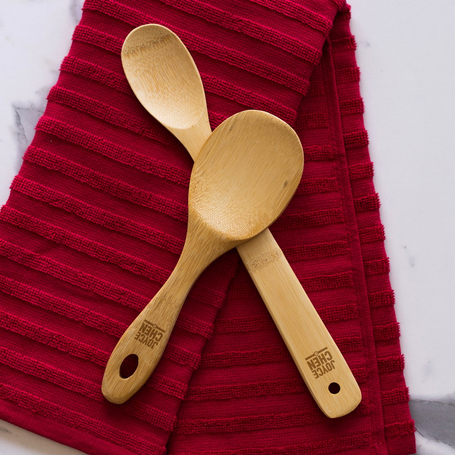 11 Piece Burnished Bamboo Utensil Set