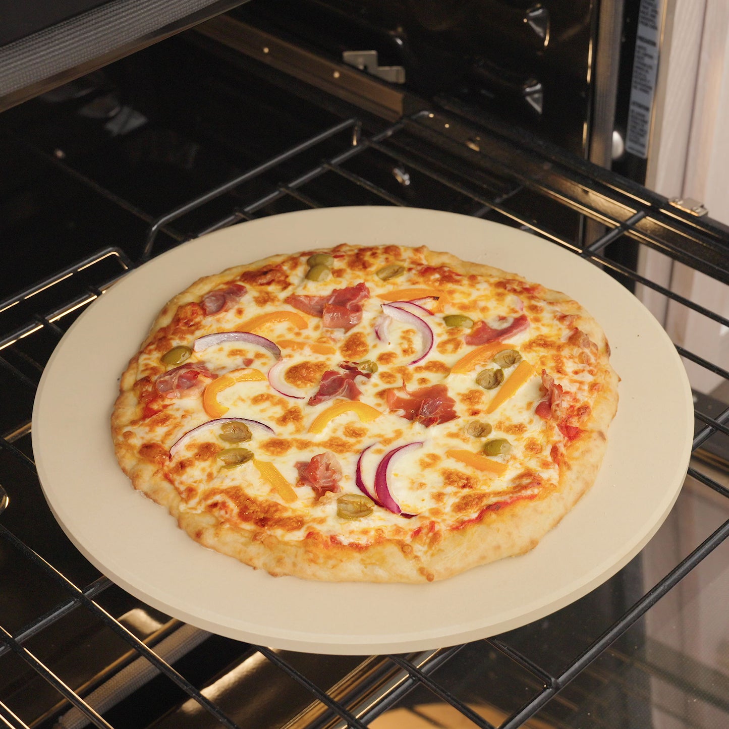 Round Pizza Stone, 14-Inch