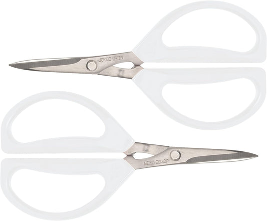 2 Pack - Original Unlimited Kitchen Scissors with White Handles