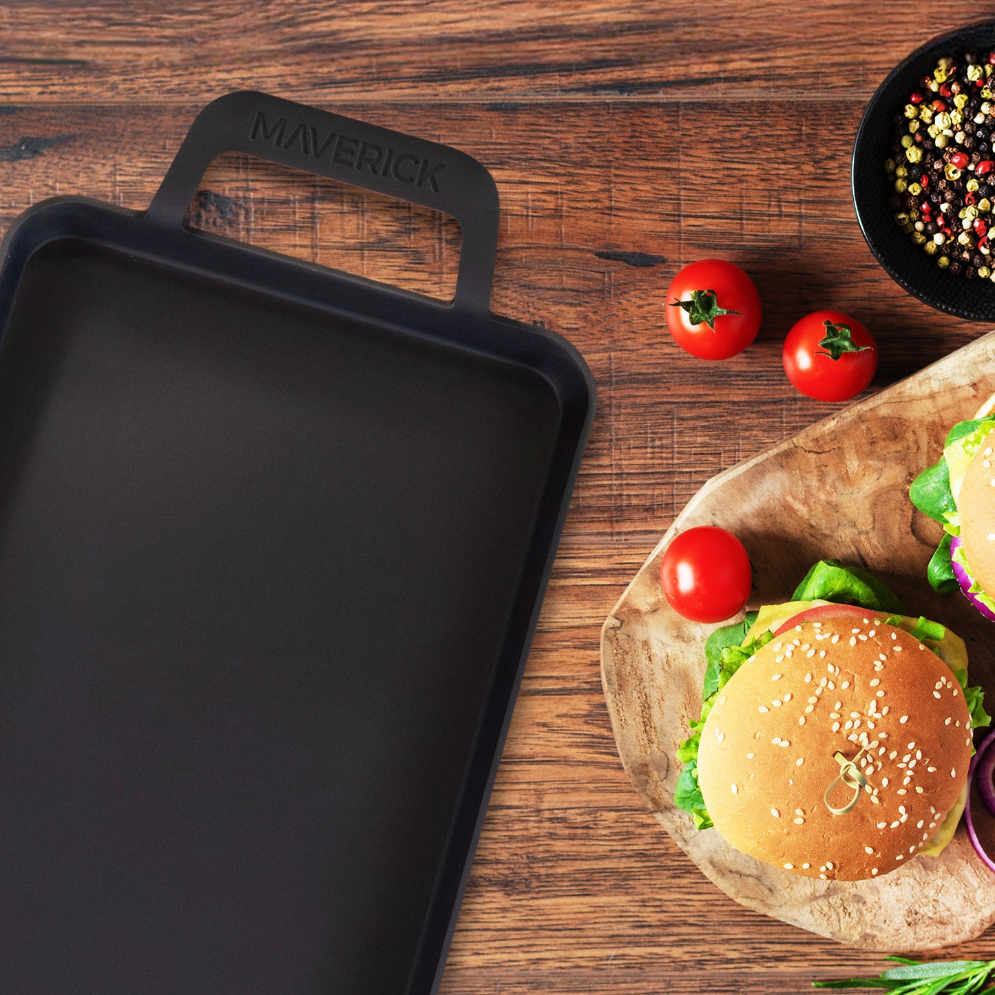 22-Inch Preseasoned Carbon Steel Griddle