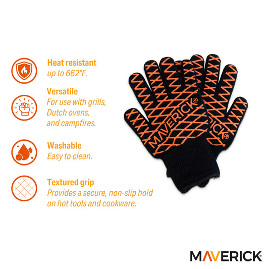 Heat Resistant Grill Gloves