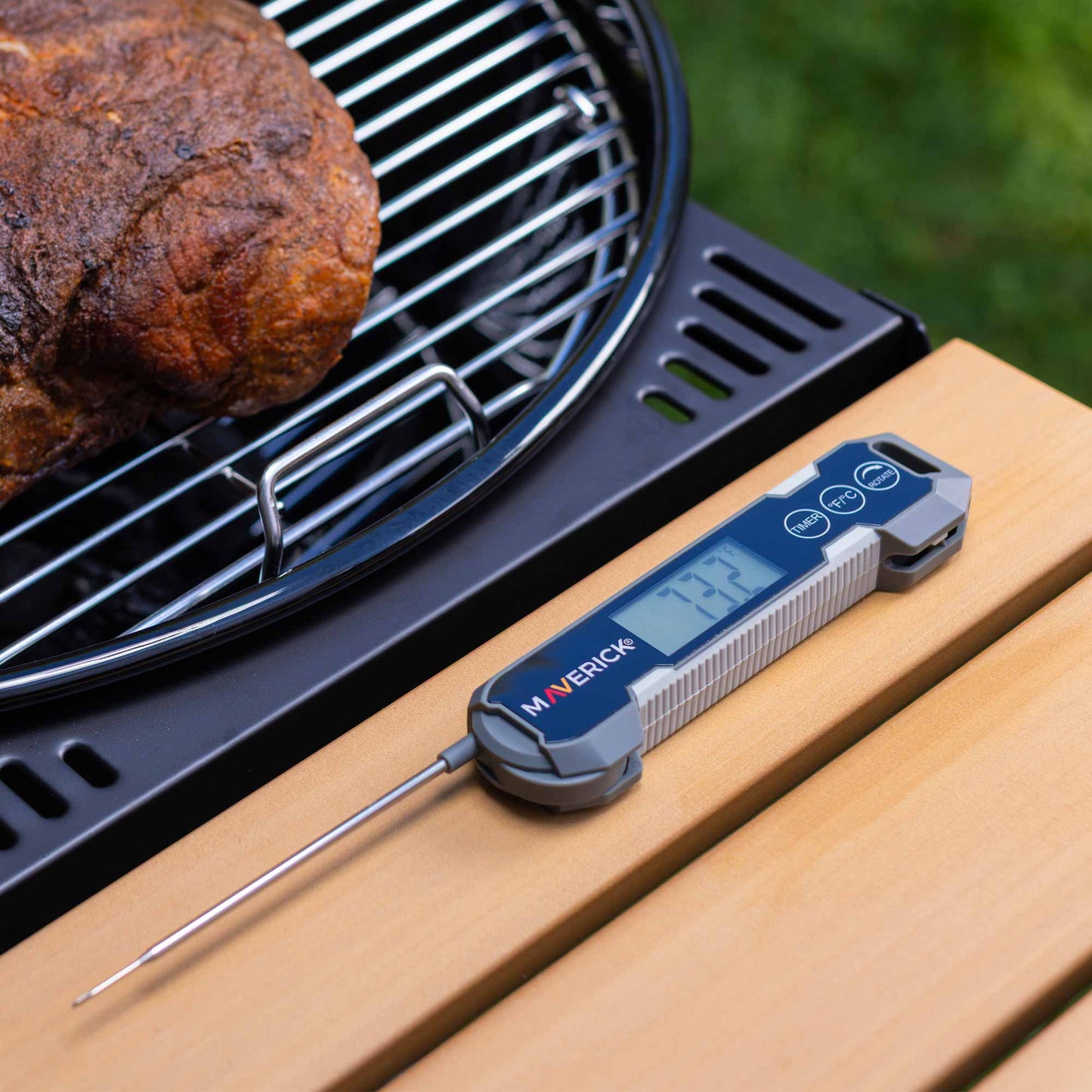 Temp & Time Thermocouple Instant Read Thermometer