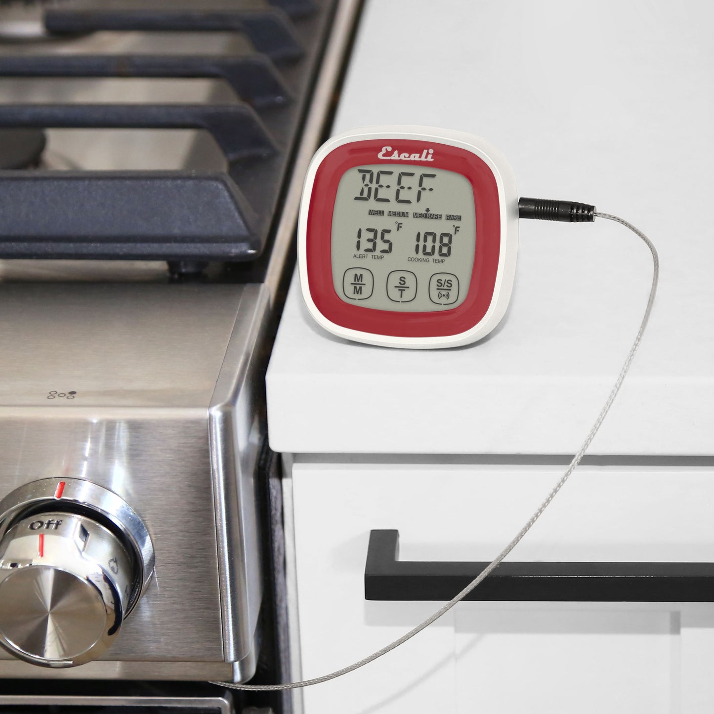 Touch Screen Thermometer & Timer