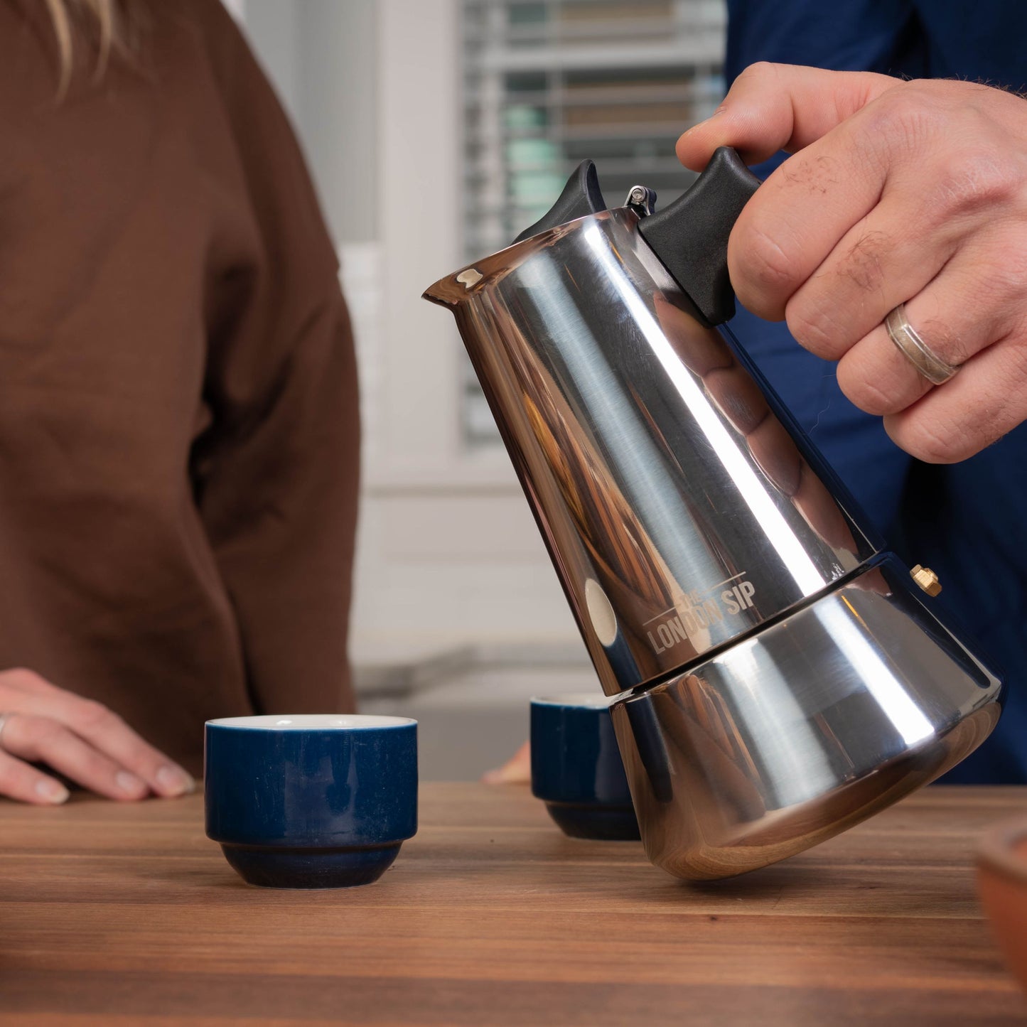 Stainless Steel Stovetop Espresso Coffee Maker