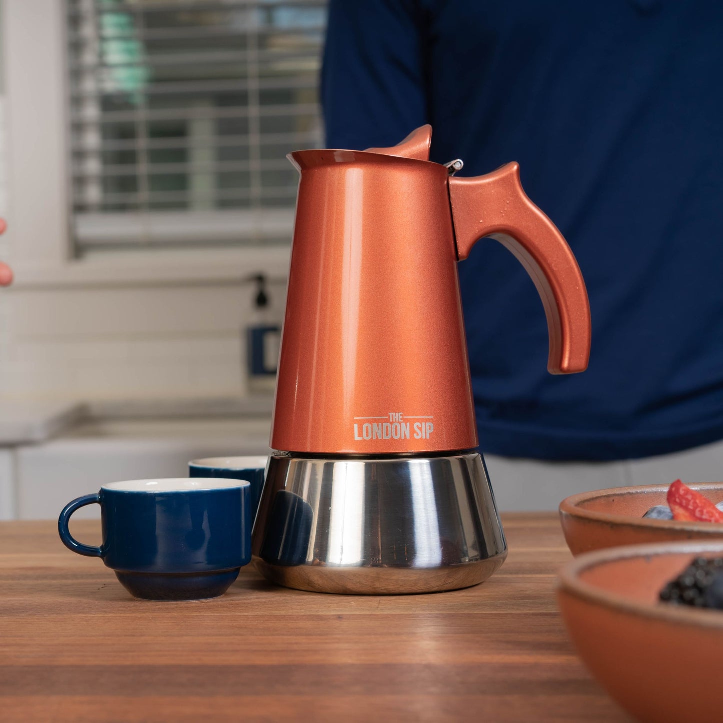 Stainless Steel Stovetop Espresso Coffee Maker