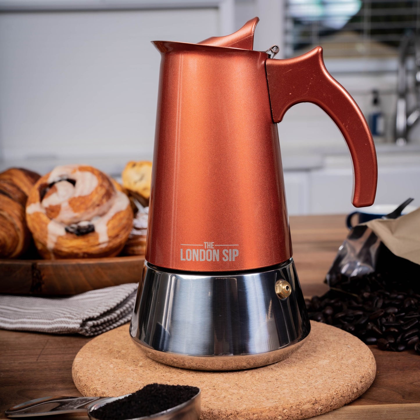 Stainless Steel Stovetop Espresso Coffee Maker