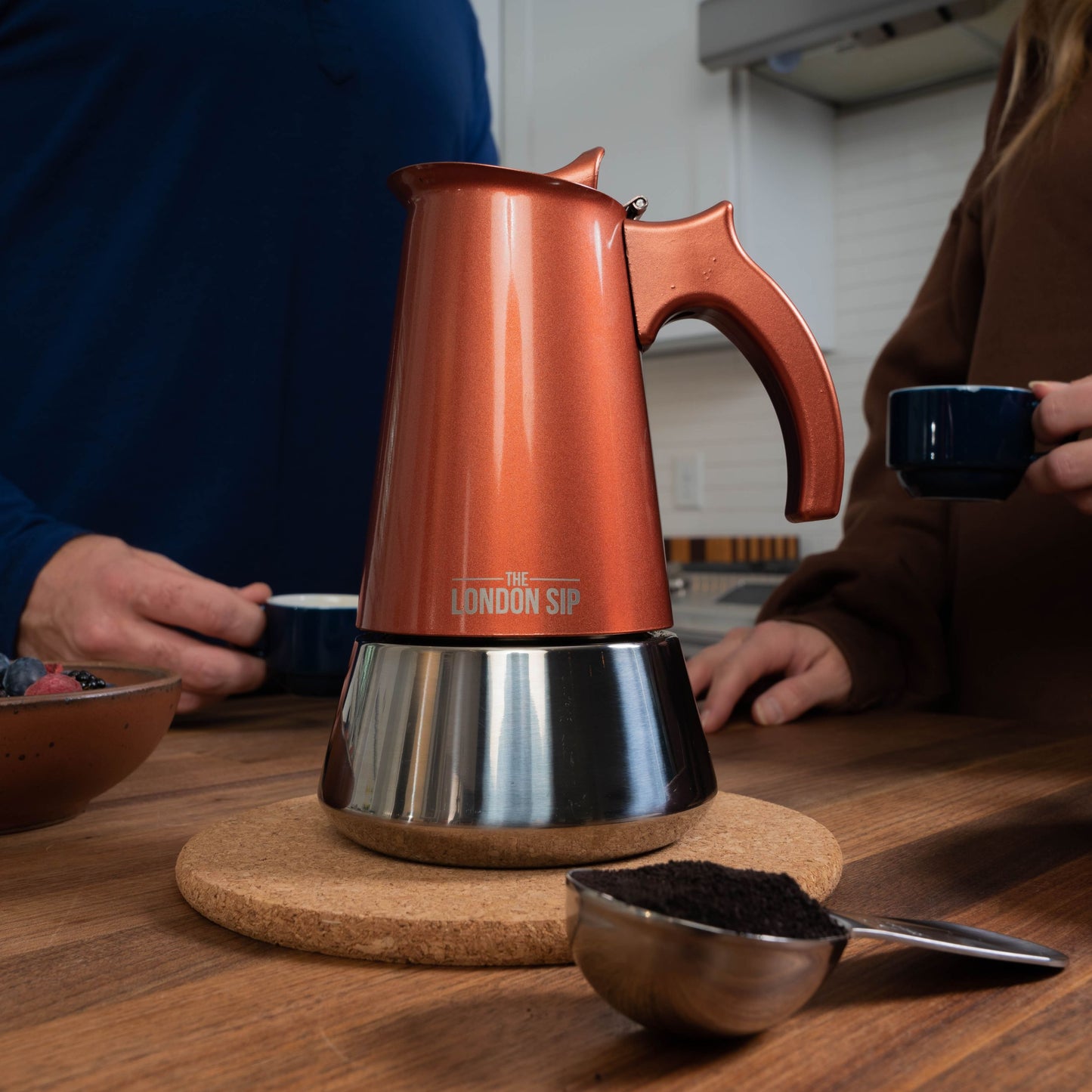 Stainless Steel Stovetop Espresso Coffee Maker