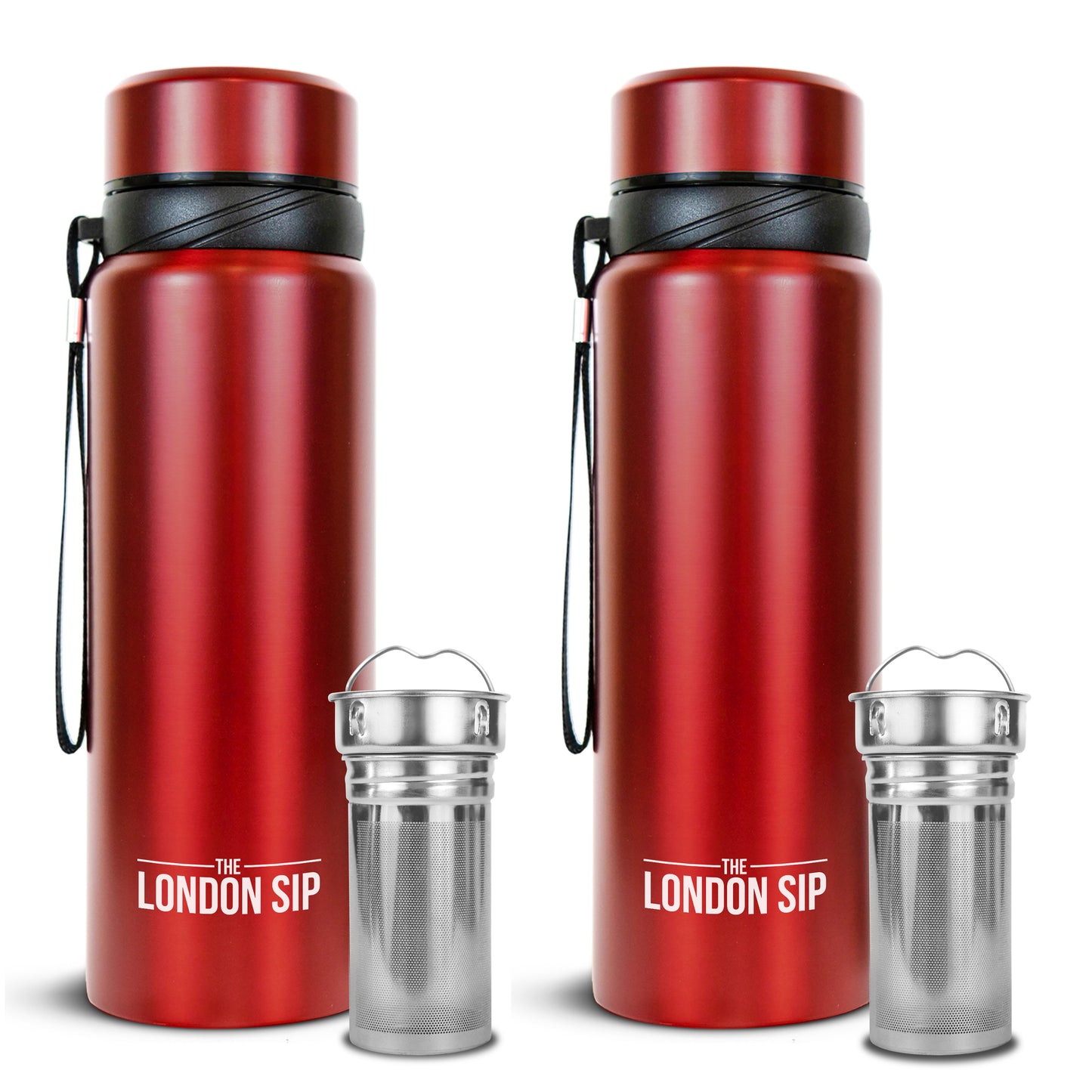 Tea Infuser Bottle 2-Pack, 25 Ounce