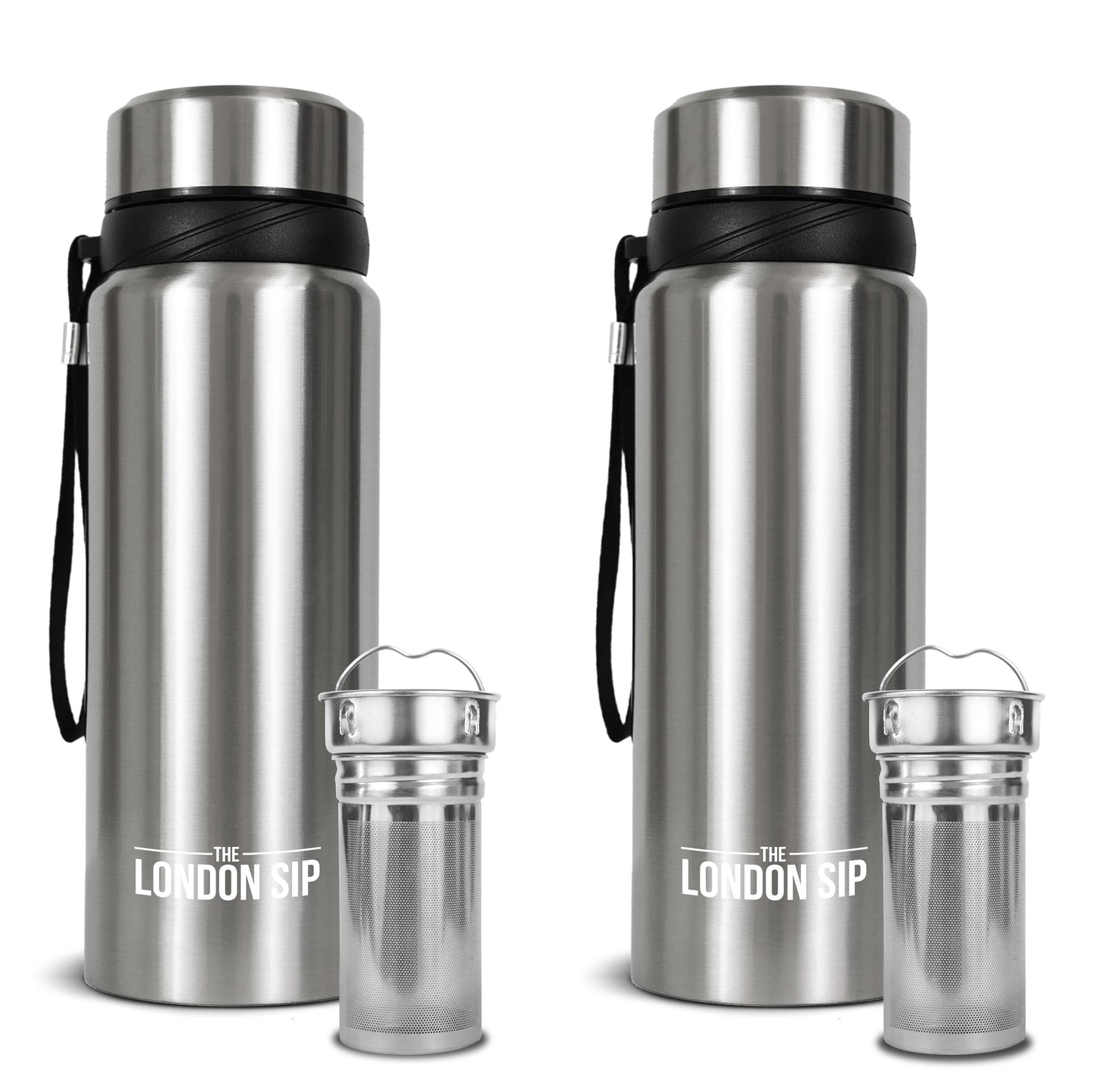 Tea Infuser Bottle 2-Pack, 25 Ounce