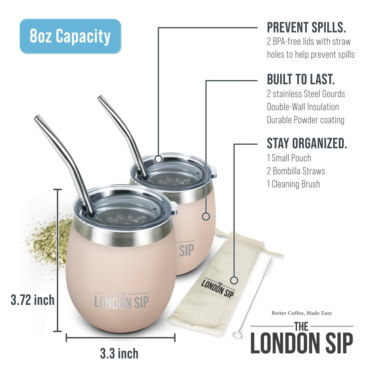 Yerba Mate Cup Set