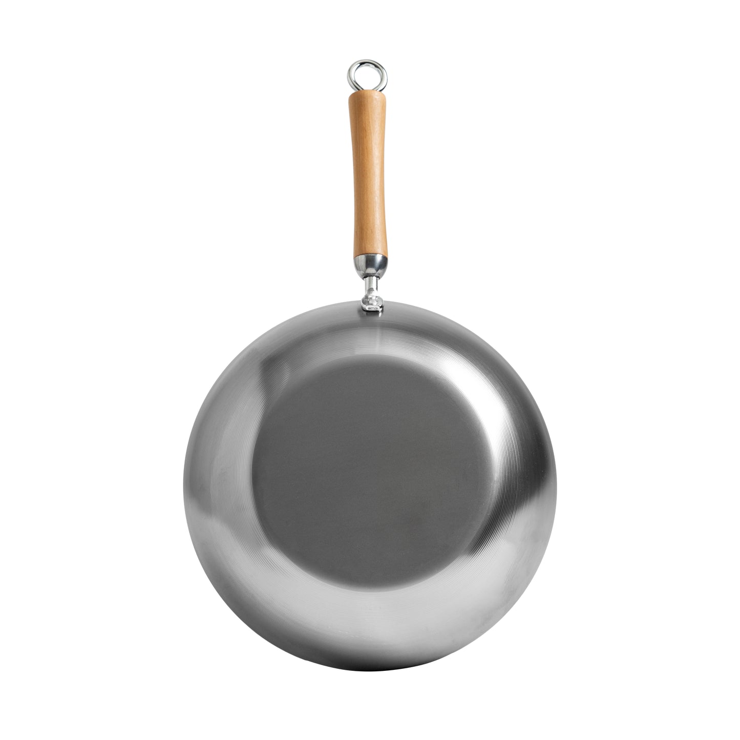 Classic Series 12-Inch Carbon Steel Stir Fry Pan with Birch Handle