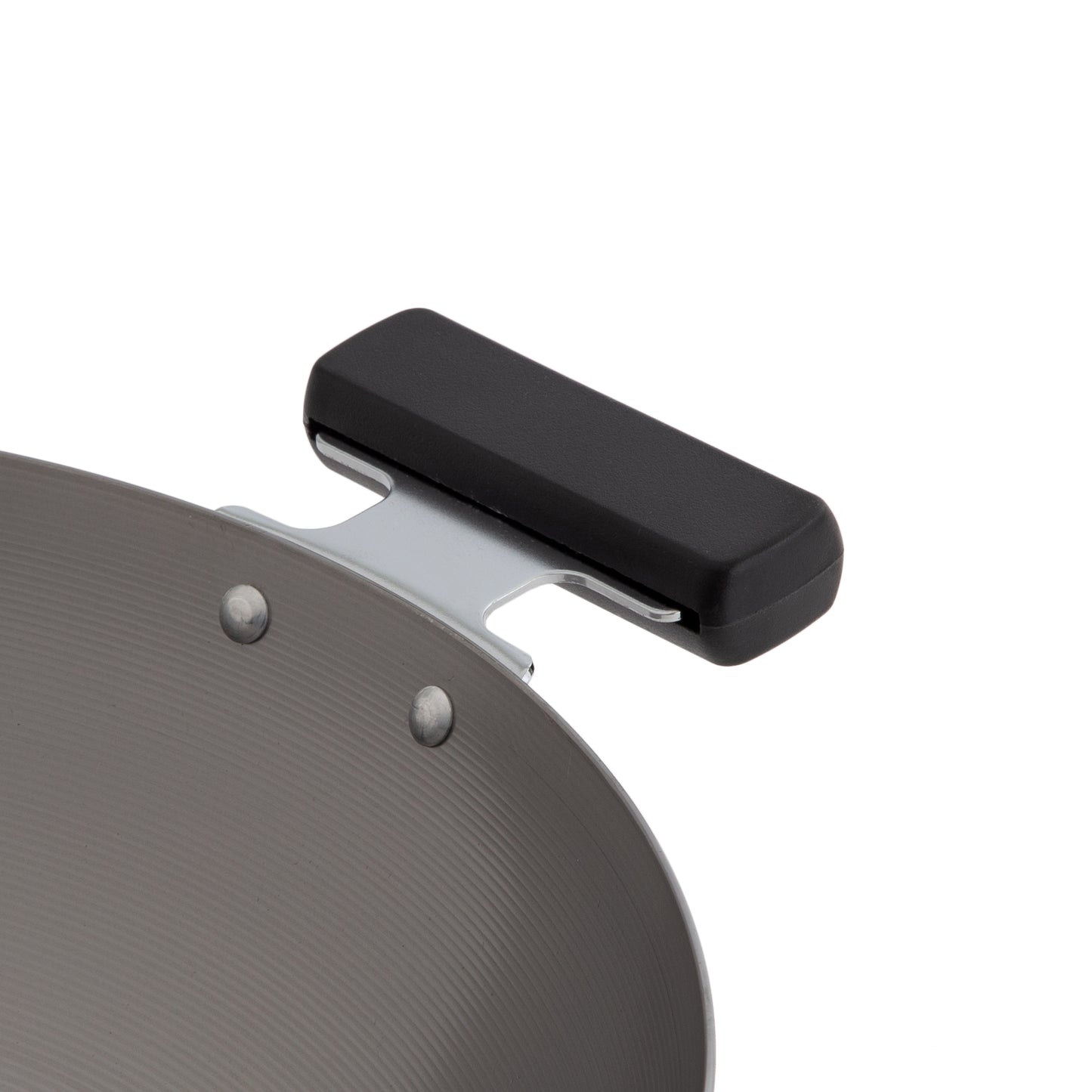Professional Series 14-Inch Carbon Steel Flat Bottom Wok with Phenolic Handles