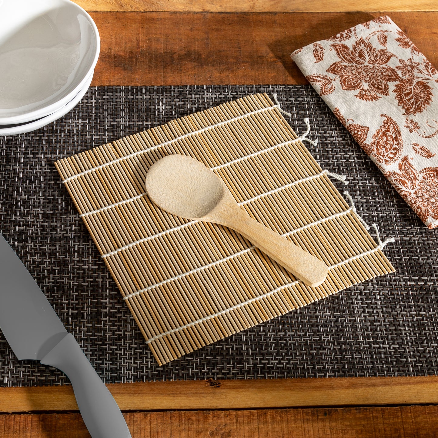 2-Piece Sushi Making Kit with Sushi Roller