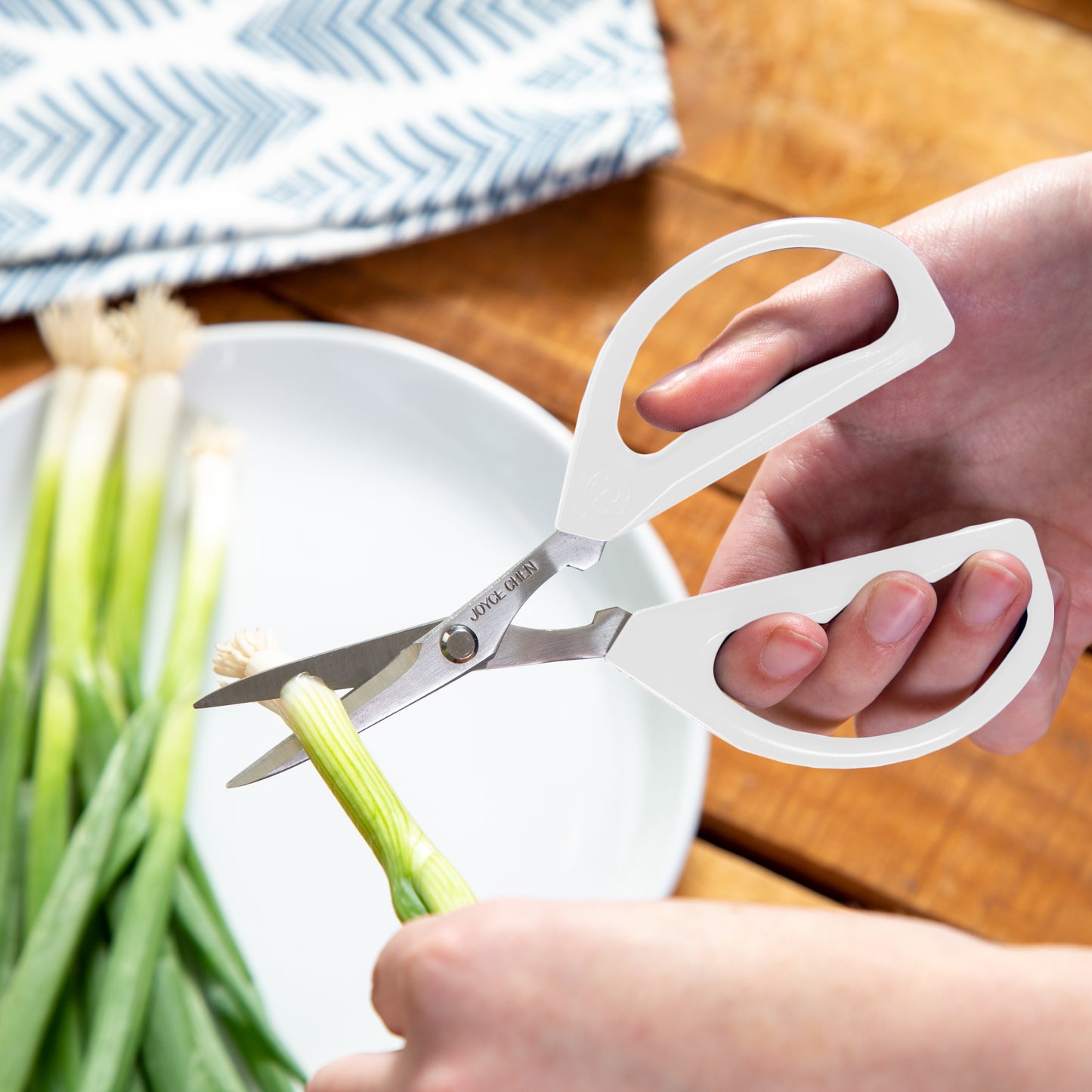 2 Pack - Original Unlimited Kitchen Scissors with White Handles