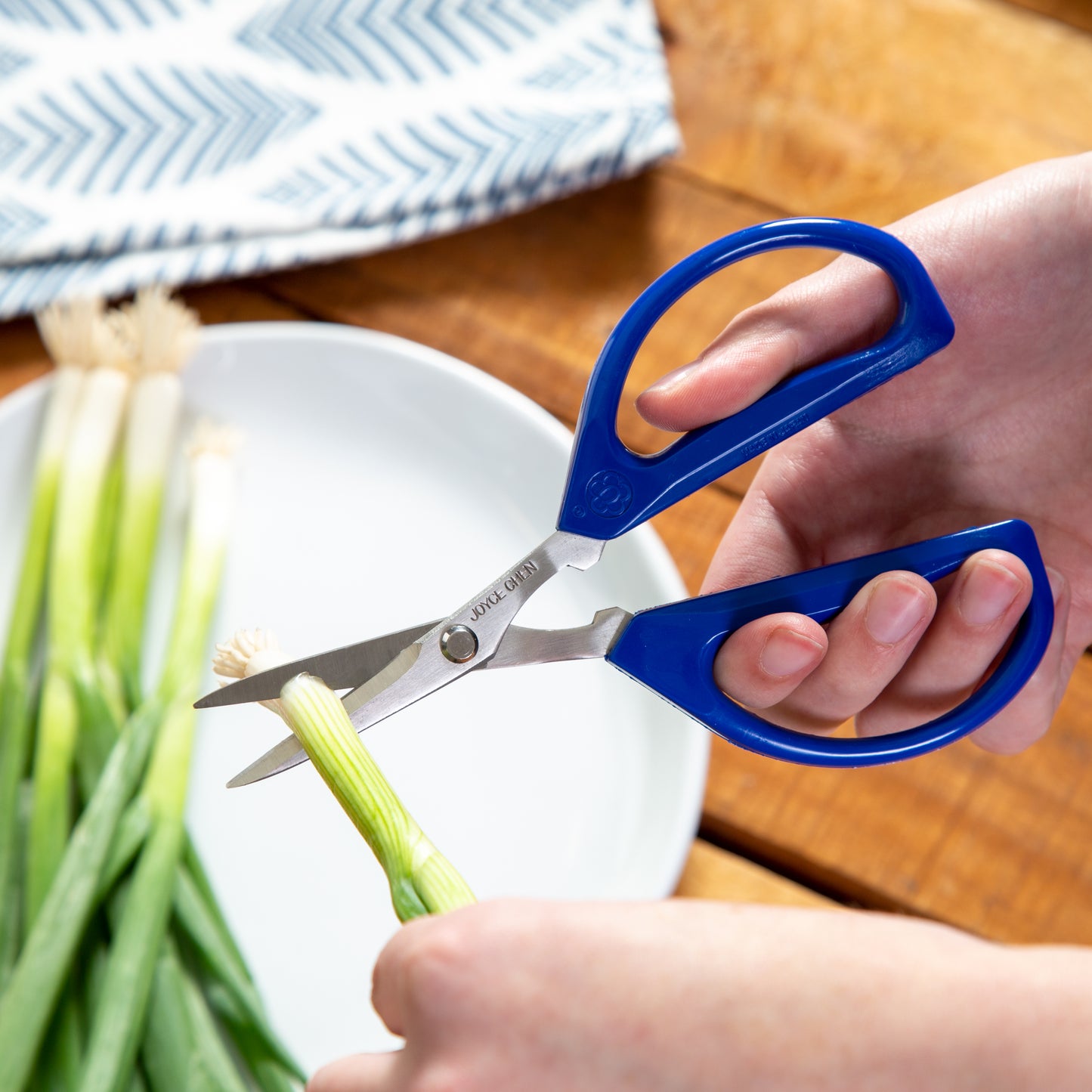 2 Pack - Original Unlimited Kitchen Scissors with Blue Handles