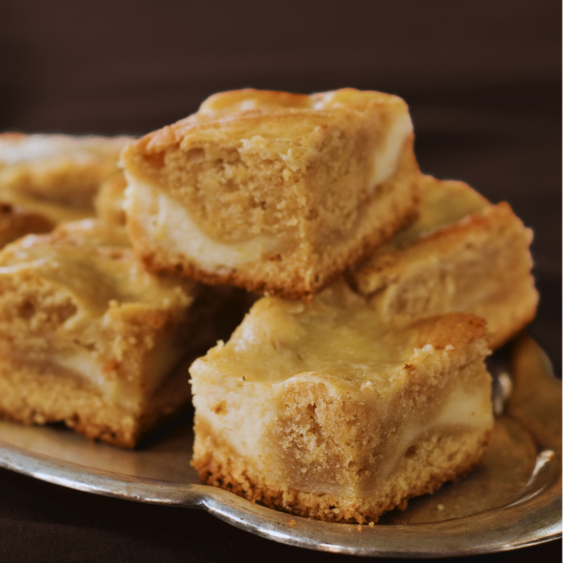 Miso Caramel Blondies