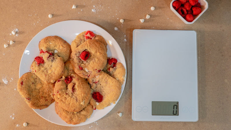 White Chocolate Raspberry Cookies