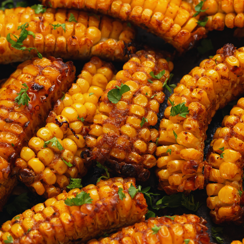 Smoky Grilled Corn Ribs with Chili-Lime Butter