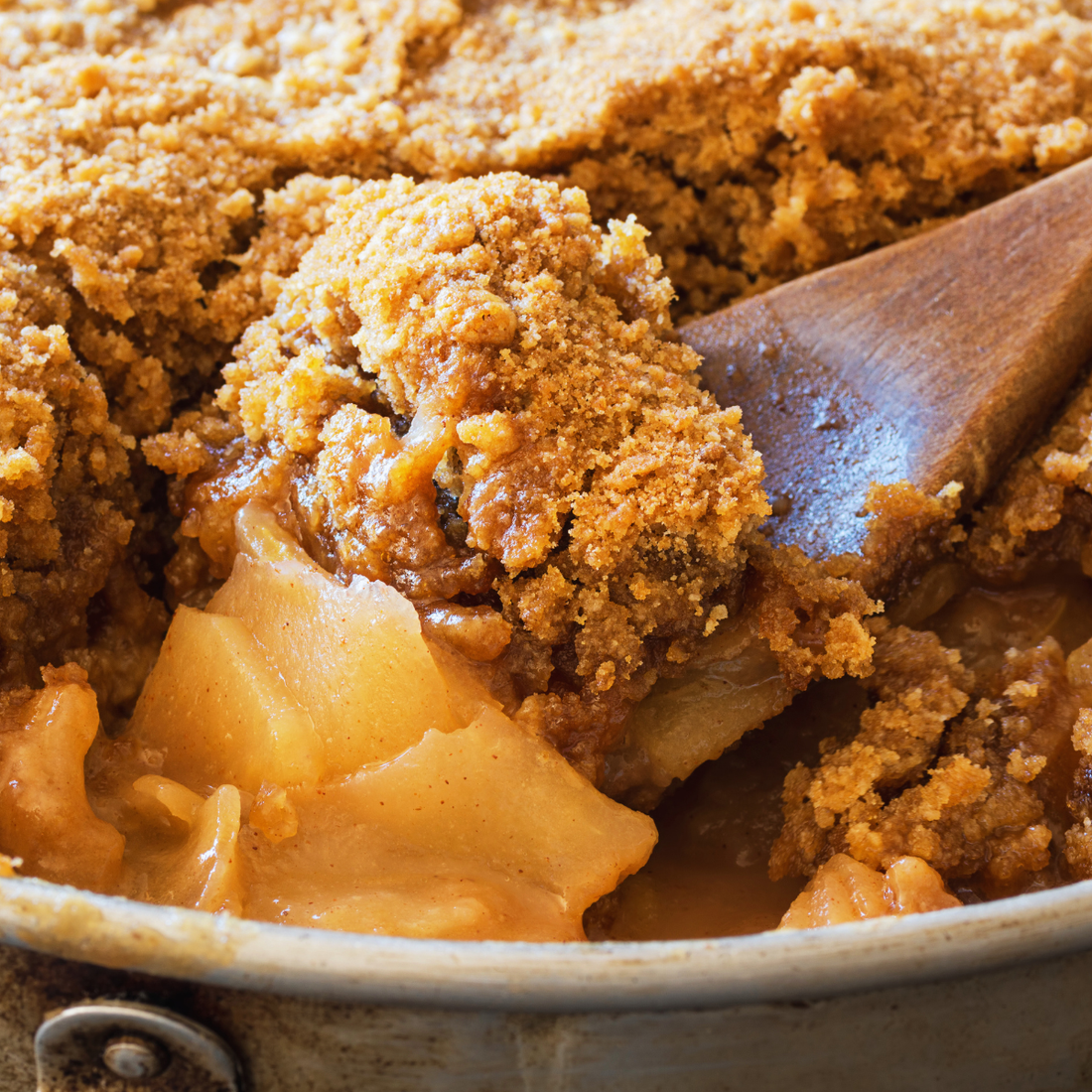 Fall Apple Crisp with Cold Brew