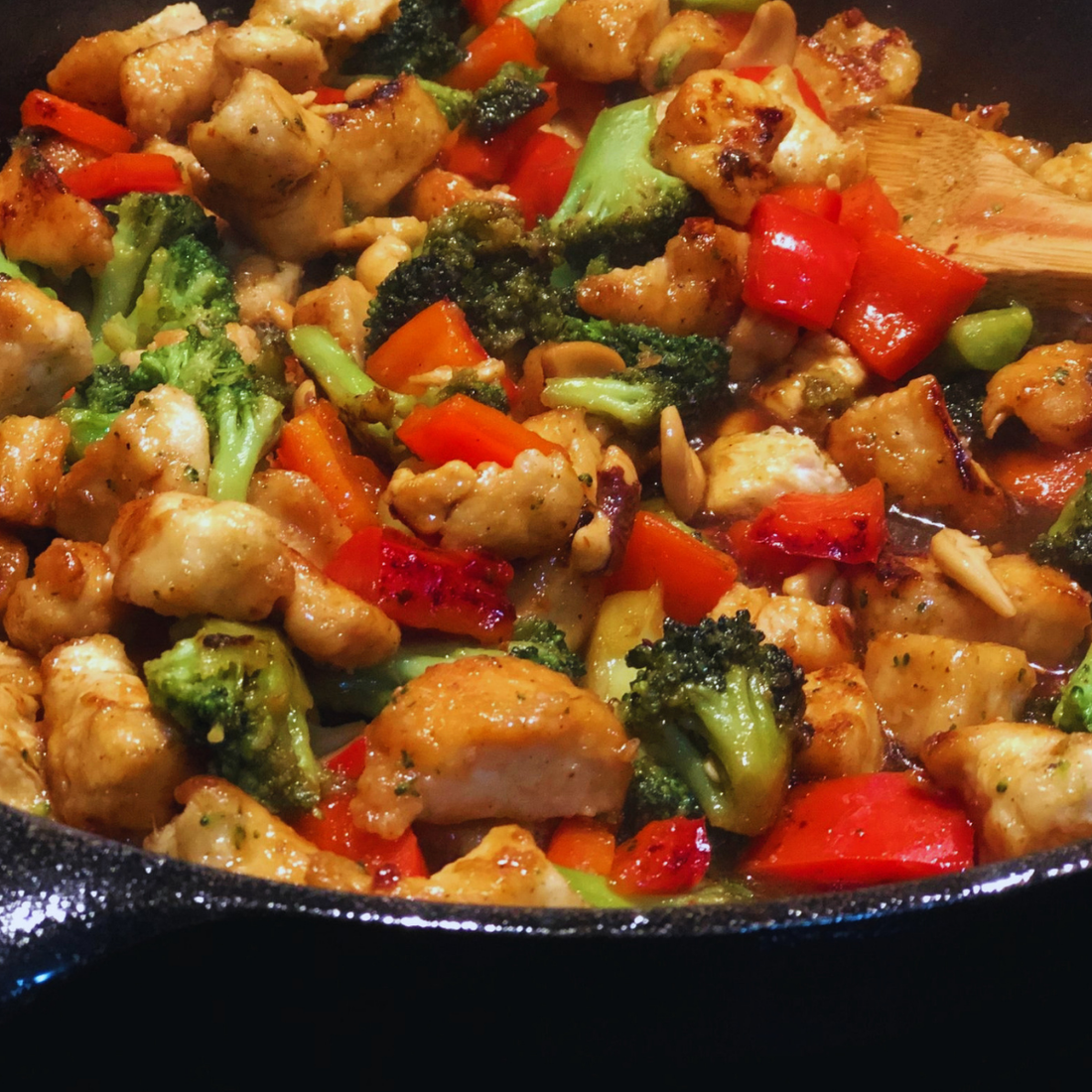 Family-Style Chicken & Veggies Stir-Fry