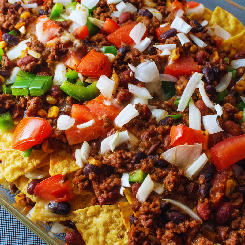 Loaded Nacho & Dip Spread