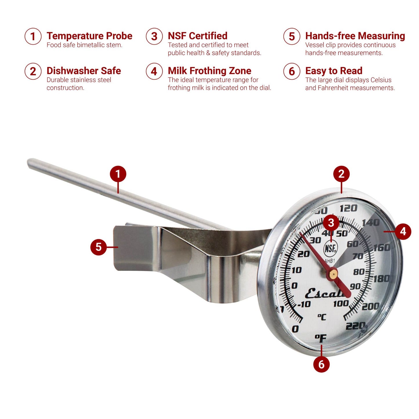 Instant Read Beverage Thermometer
