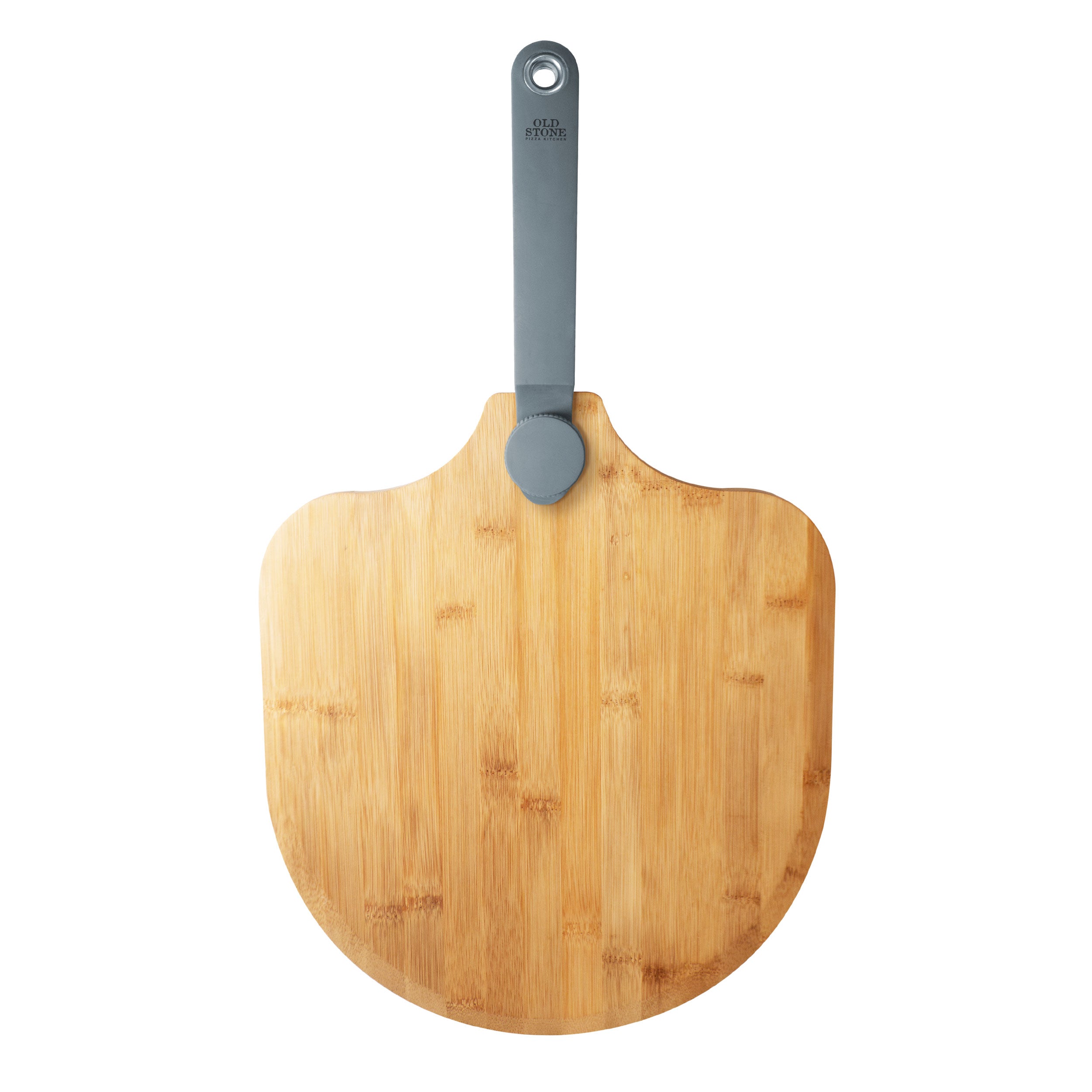 Bamboo Pizza Peel with Folding Handle, 12x14-Inch