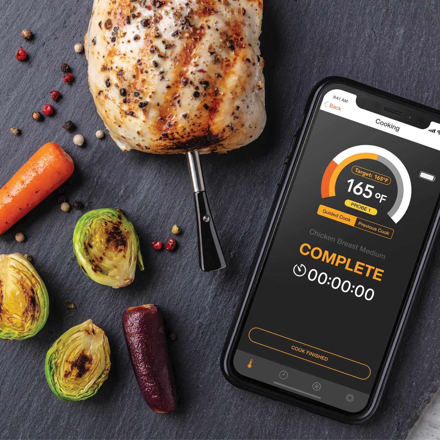 STAKE™ Extended Range Wireless Bluetooth Thermometer