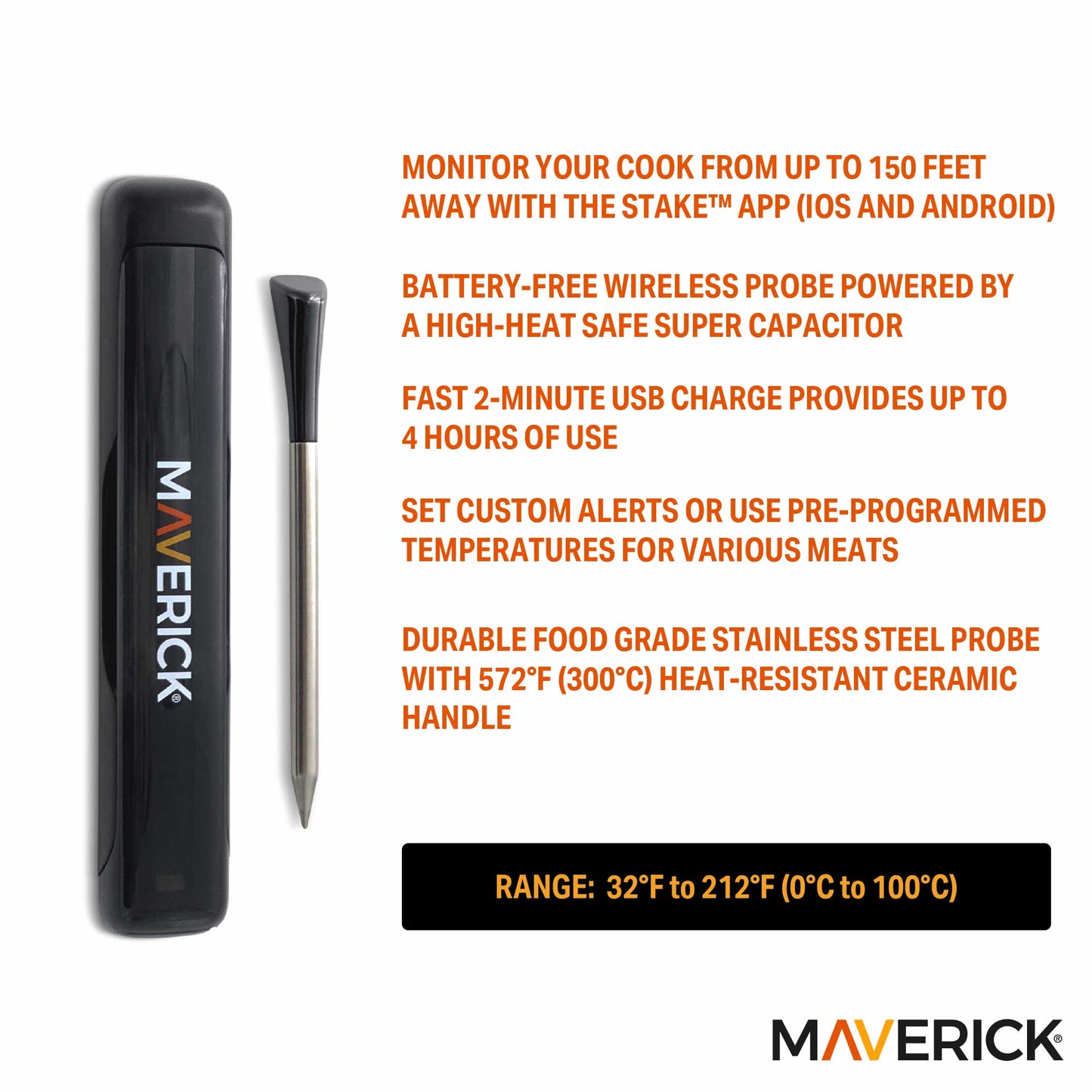 STAKE™ Wireless Bluetooth Thermometer