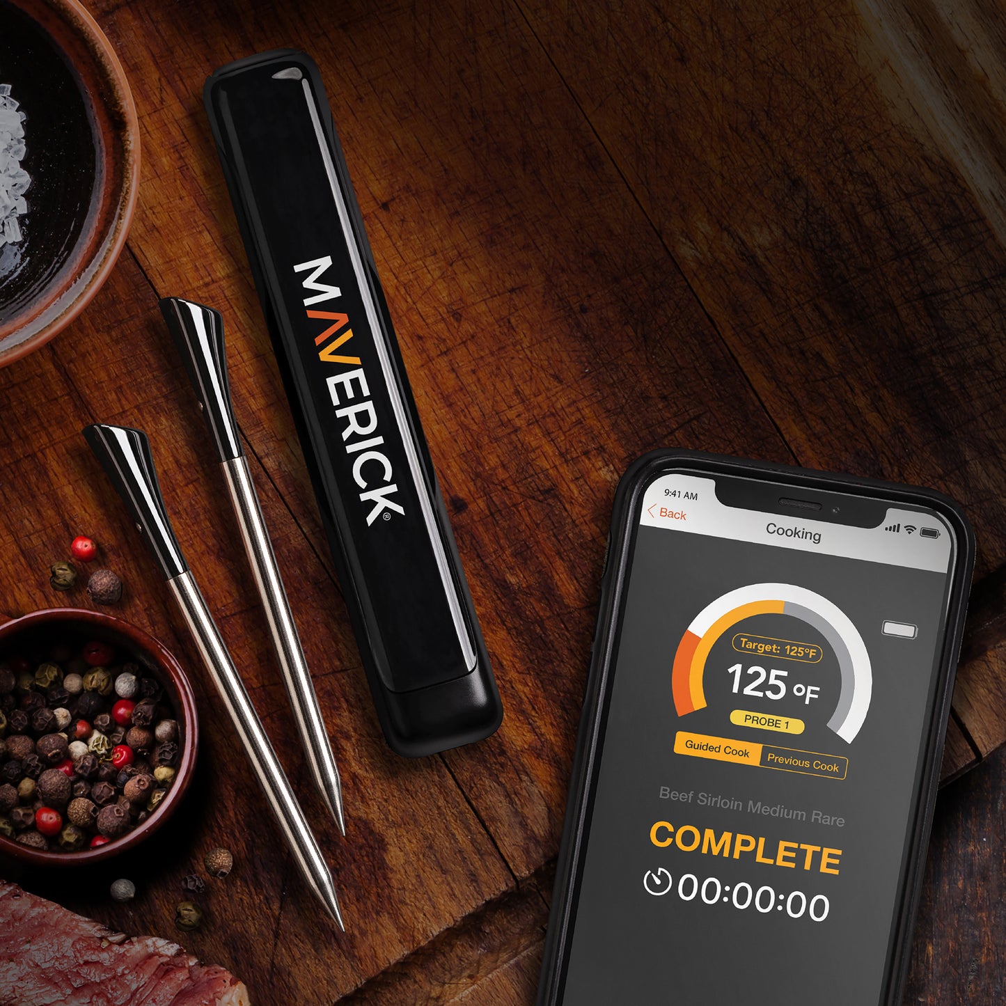STAKE™ Dual Probe Wireless Bluetooth Thermometer