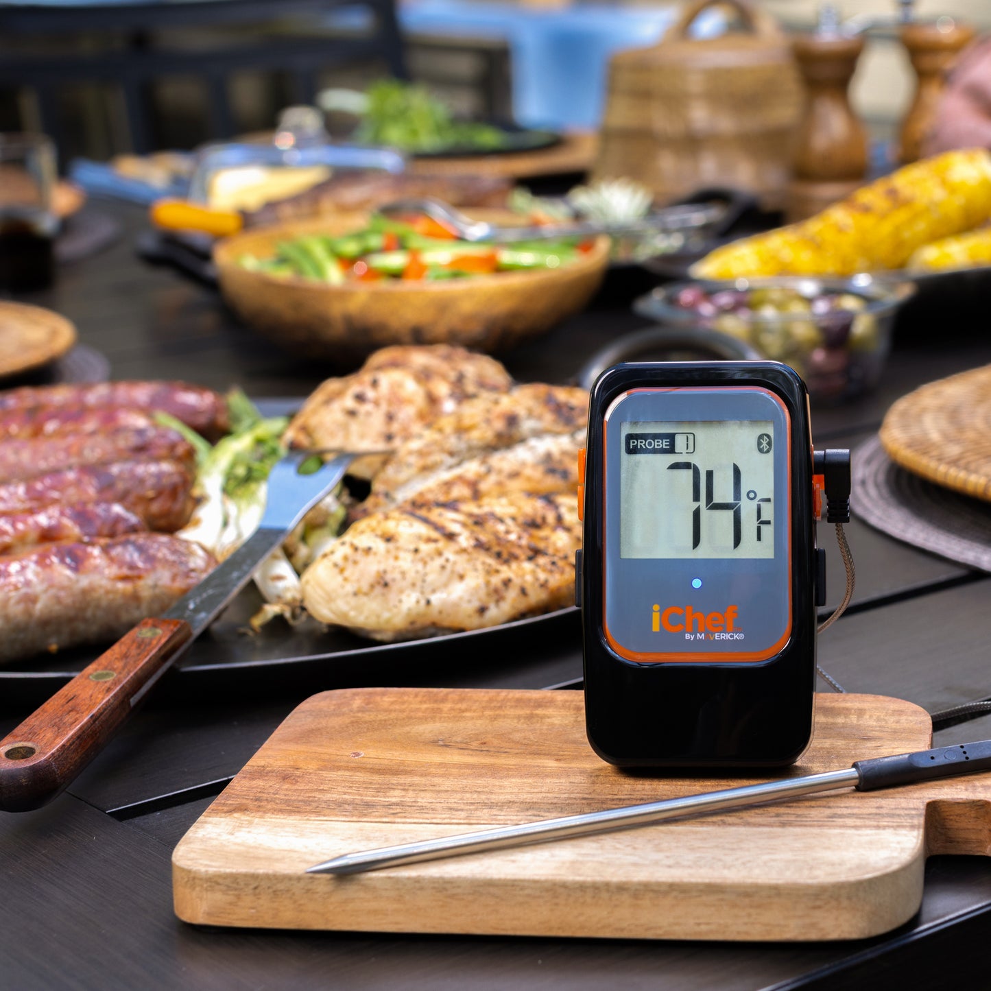 iChef Extended Range Bluetooth Barbeque Thermometer