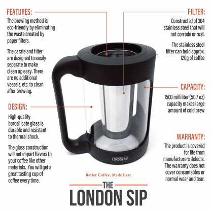 Cold Brew Immersion Coffee Maker
