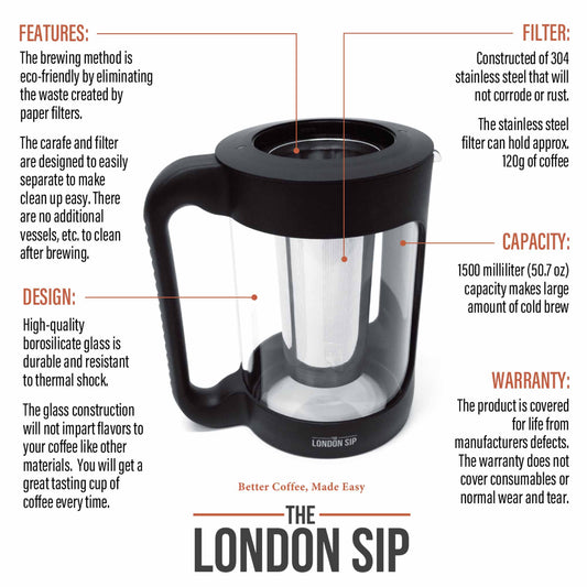 Cold Brew Immersion Coffee Maker