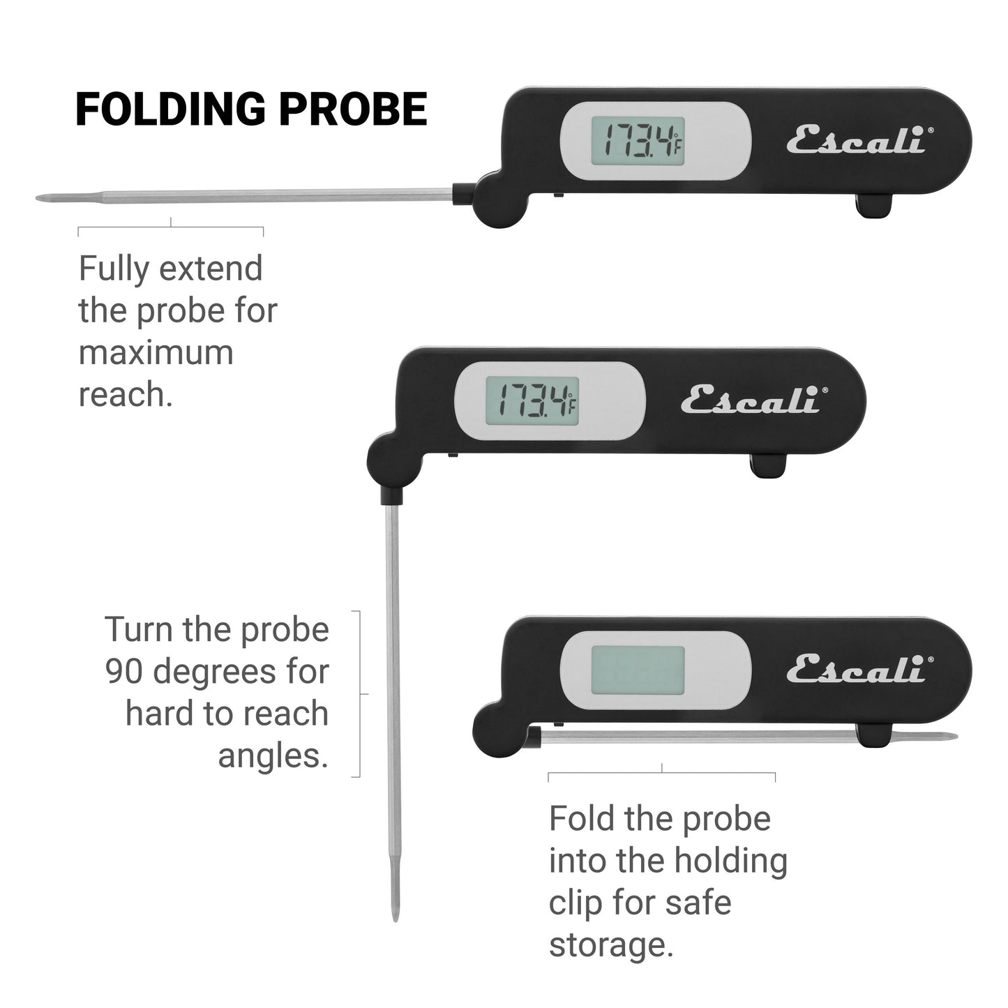 Folding Digital Thermometer