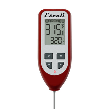 Candy Deep Fry Thermometer with Pot Clip 8 - Instant Read Food Thermometer, Me