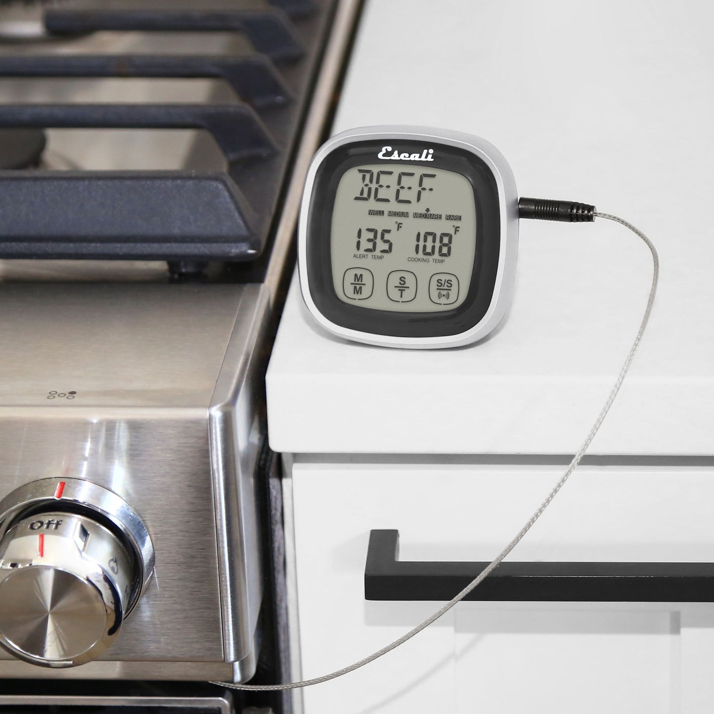 Touch Screen Thermometer & Timer