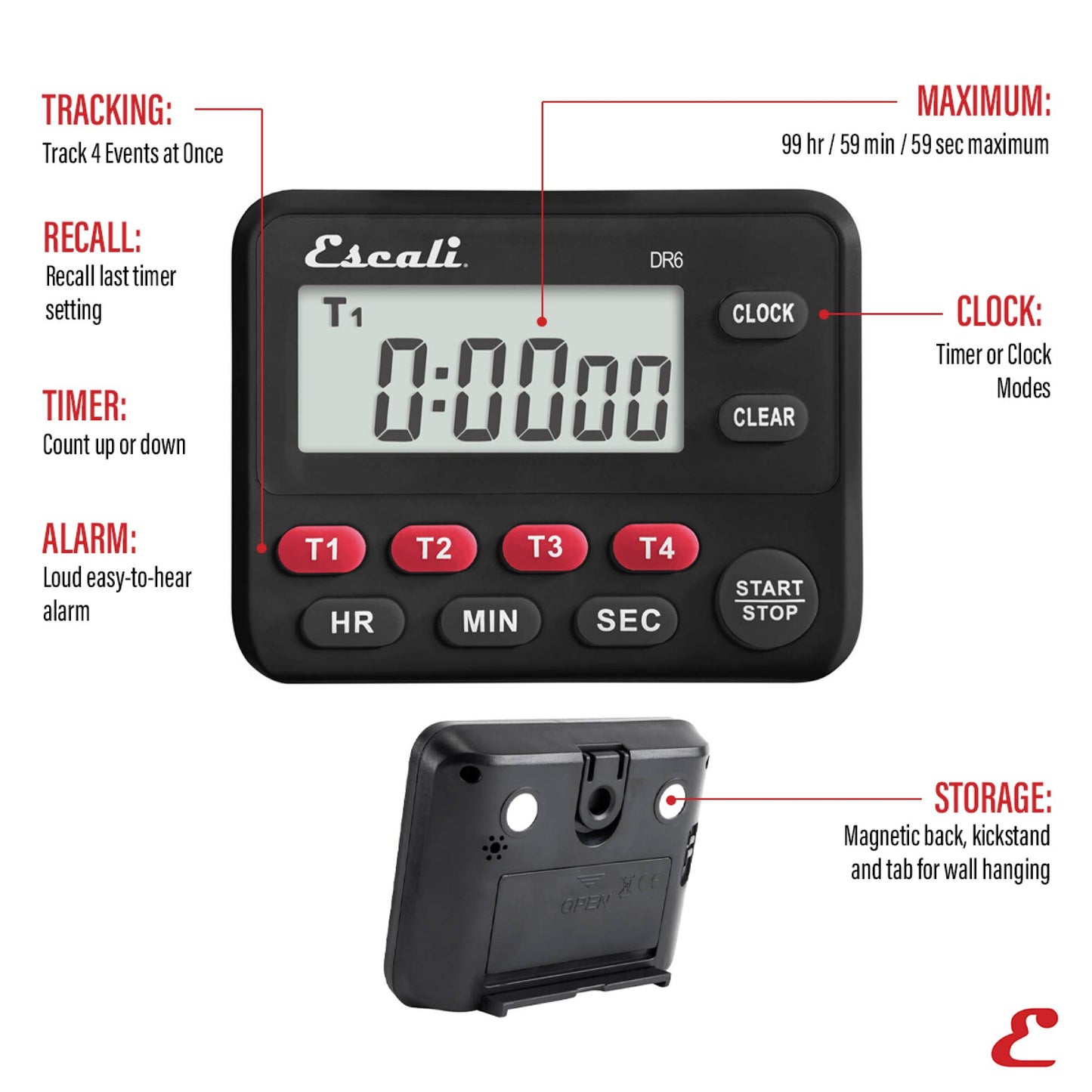 Four Event Digital Timer