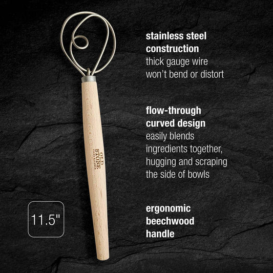 Dough Whisk, 11.5-Inch