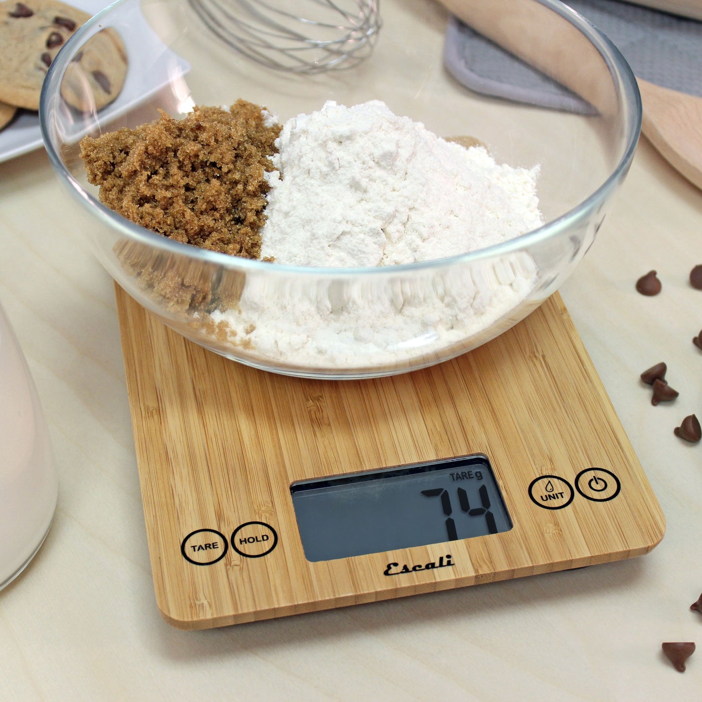 Arti Bamboo Kitchen Scale