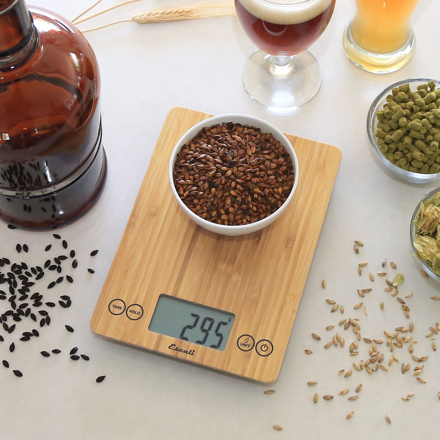 Arti Bamboo Kitchen Scale